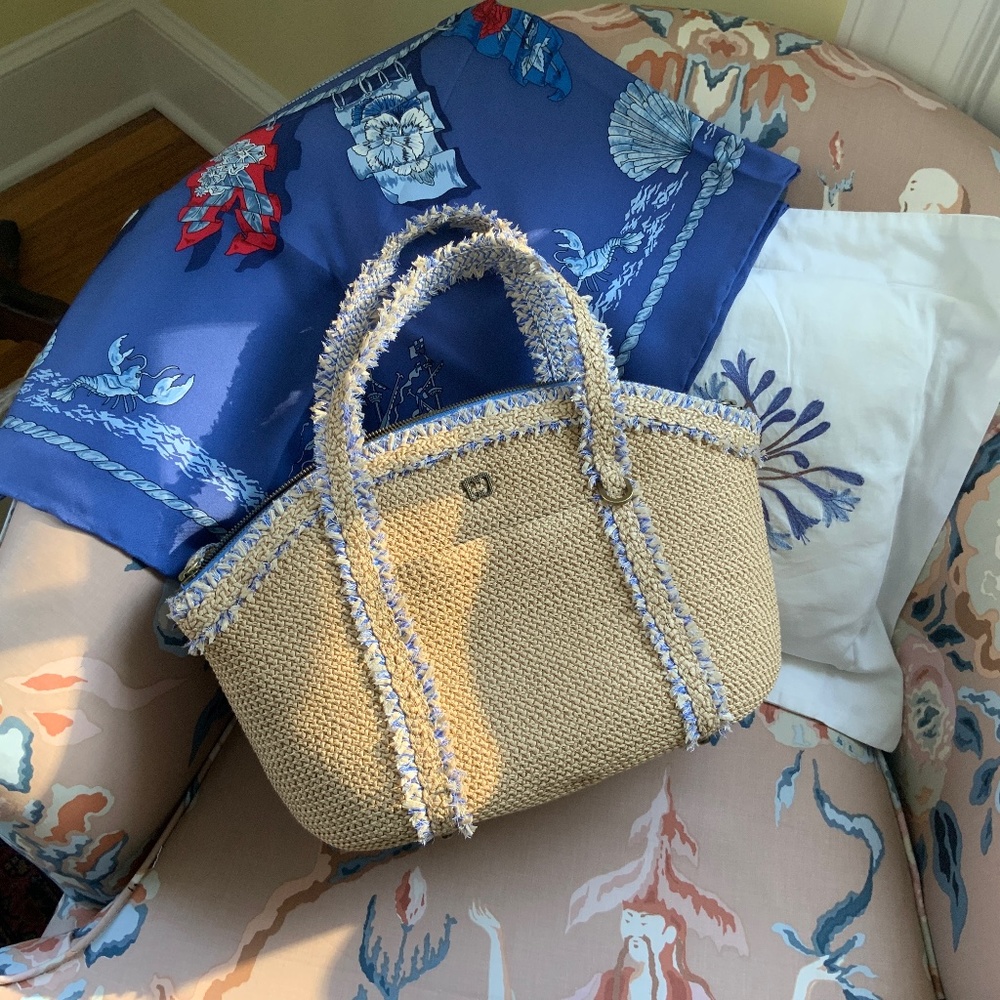 Eric Javits Raffia Purse